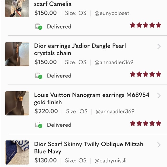 Gucci Box for Square Scarf Empty Brown embossed - Picture 7 of 7